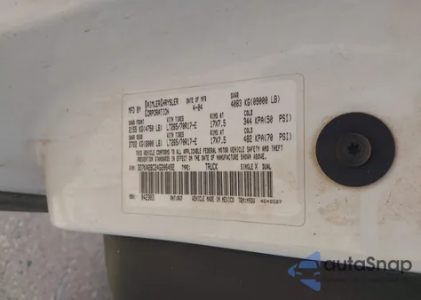 2004 Dodge Ram 2500 Slt/Laramie from USA, damaged, VIN 3D7KA28C24G206492